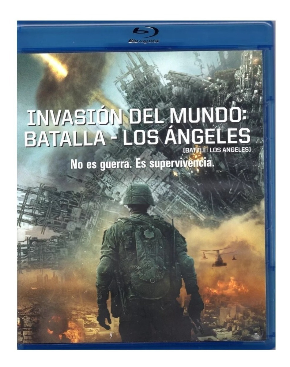 Foto 2 pulgar | Invasion Del Mundo Batalla Los Angeles Pelicula Blu Ray