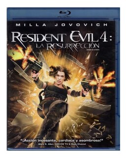Foto 1 | Resident Evil 4 Cuatro La Resurreccion Afterlife Blu Ray