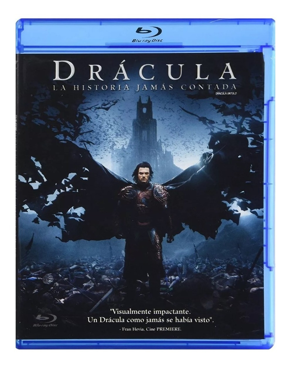 Foto 2 pulgar | Dracula La Historia Jamas Contada Luke Evan Pelicula Blu Ray