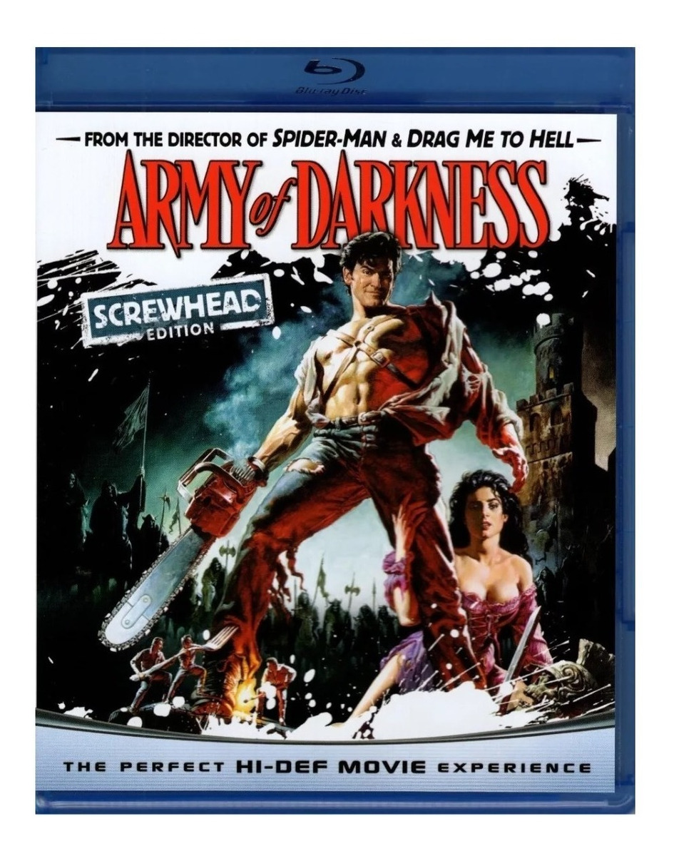 Foto 2 pulgar | Army Of Darkness Evil Dead 3 Pelicula Importada Blu Ray