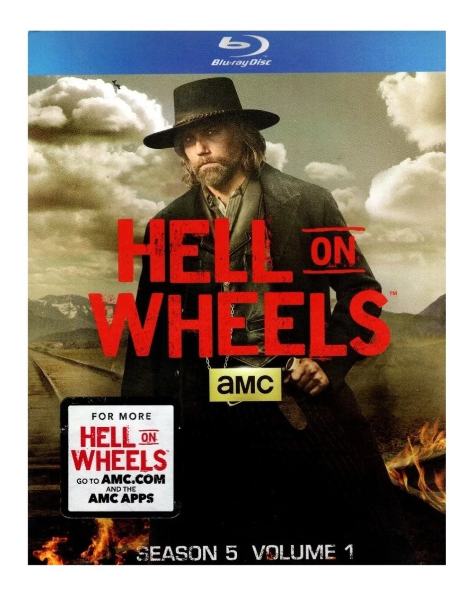 Foto 2 pulgar | Hell On Wheels Temporada 5 Volumen 1 Serie Importada Blu-ray