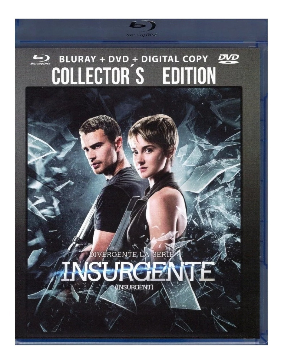 Foto 2 pulgar | Insurgente Collectors Edition Pelicula Blu-ray + Dvd + Dc