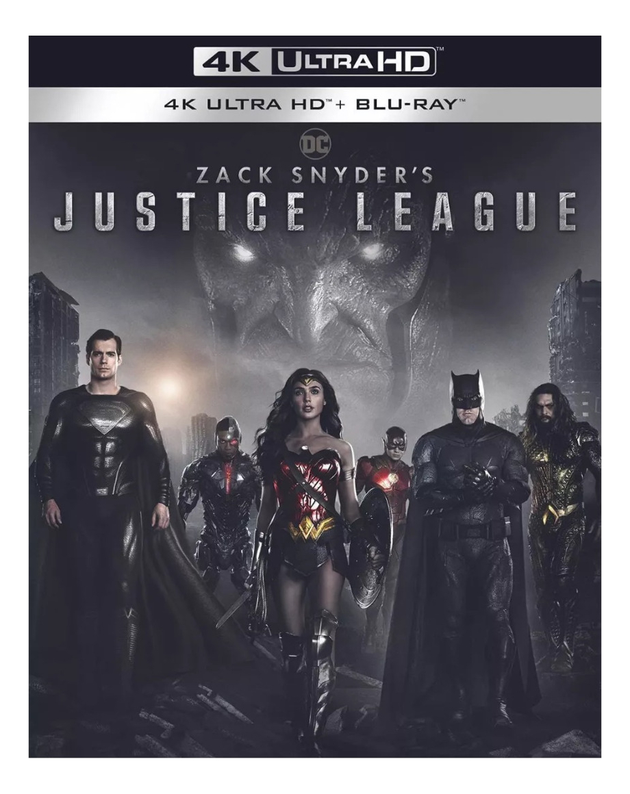 Foto 2 pulgar | 4K + Blu-Ray WARNER Liga de la Justicia Zack Snyder Justice League