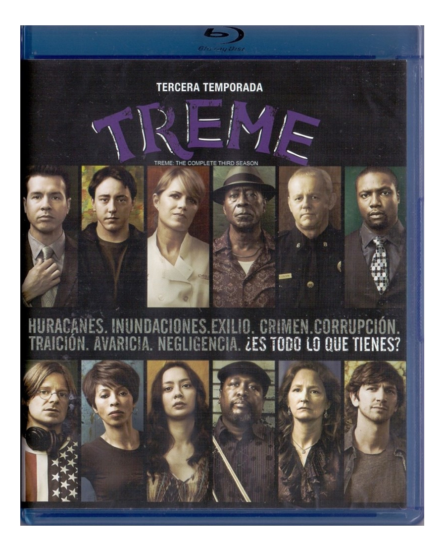 Foto 2 pulgar | Blu-Ray Warner Treme Tercera Temporada