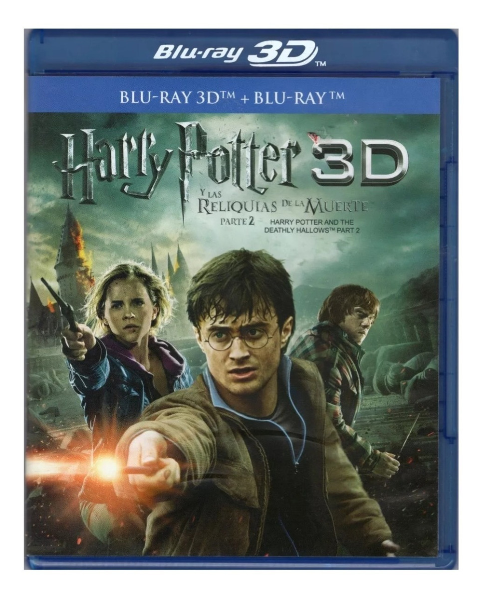 Foto 2 pulgar | Película en Blu-ray 3D + Blu-ray Harry Potter: Reliquias de la Muerte Parte 2