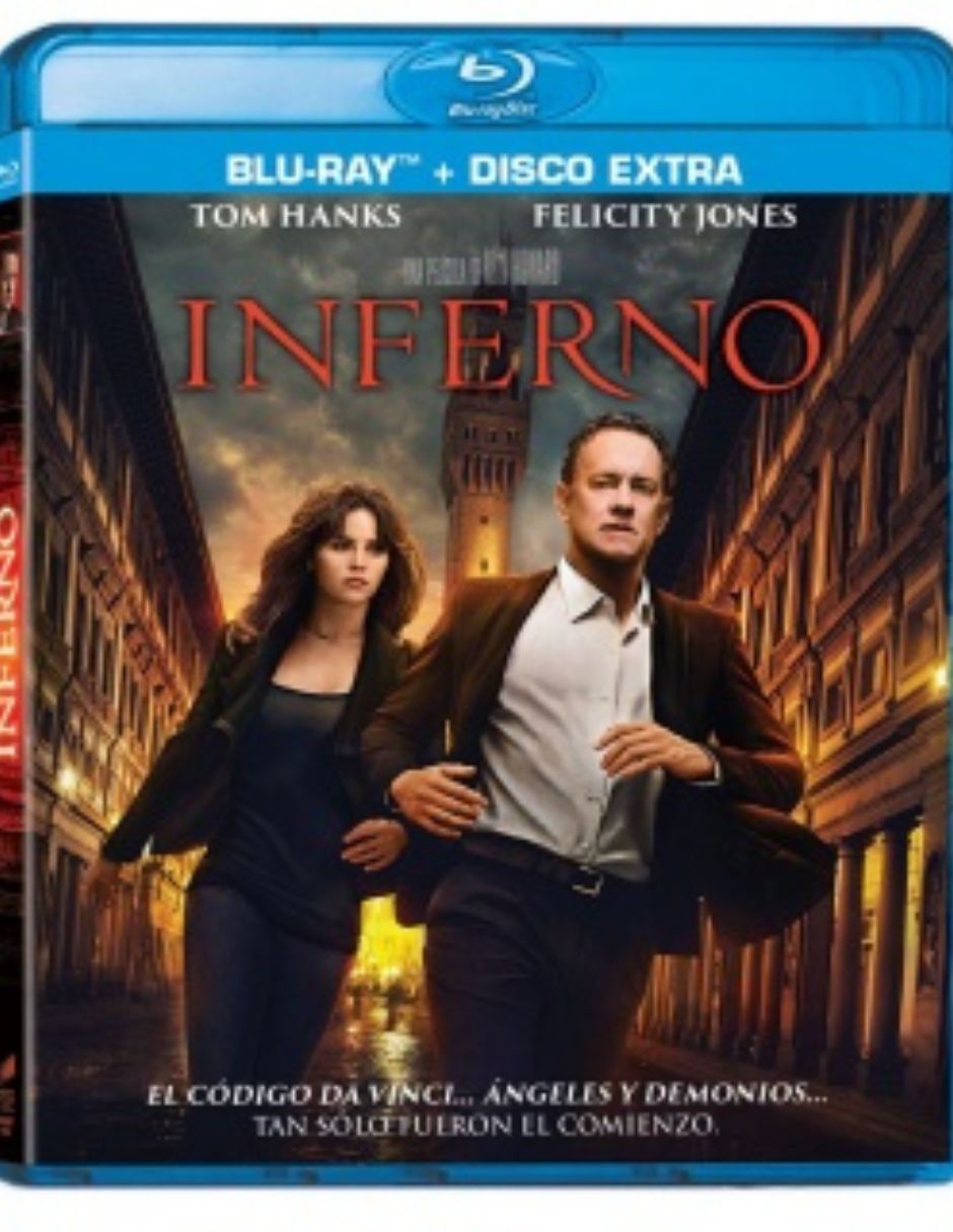 Foto 2 pulgar | Película Inferno en Blu-ray