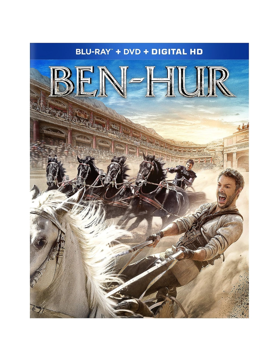 Foto 2 pulgar | Ben-hur Blu Ray + Dvd