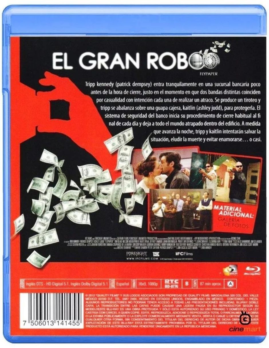 Foto 3 pulgar | El Gran Robo (blu-ray)