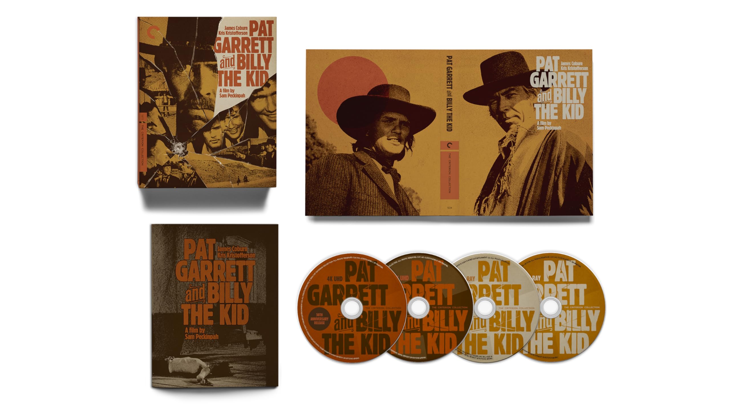 Foto 3 pulgar | Blu-ray La Colección Criterion De Pat Garrett Y Billy The Kid - Venta Internacional.
