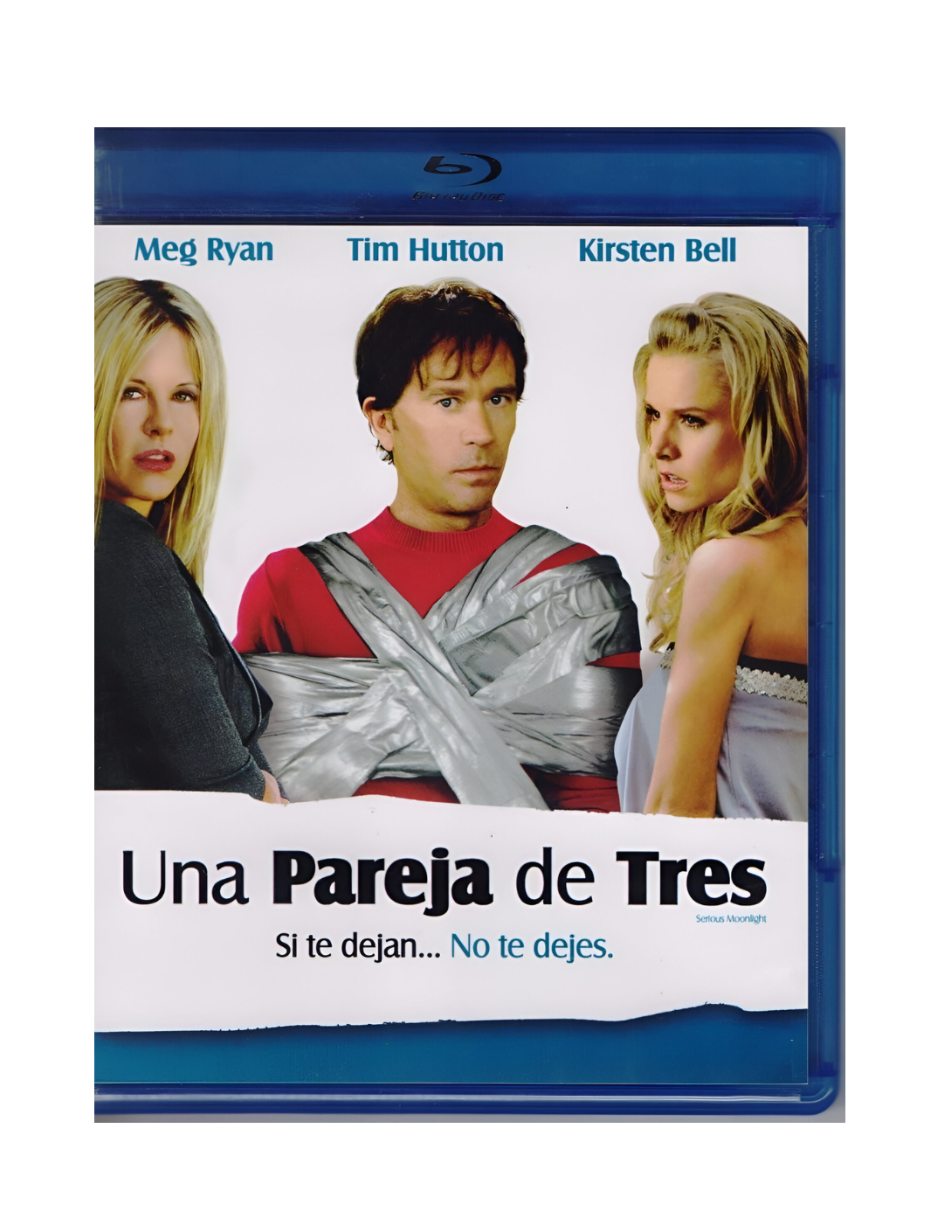 Foto 2 pulgar | Una Pareja De Tres Película Bluray