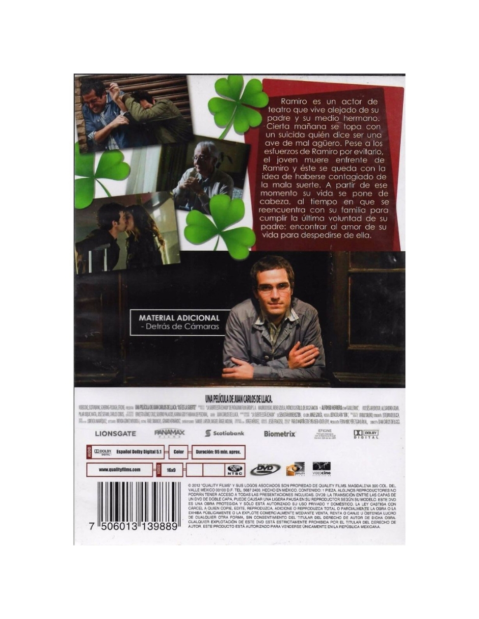 Foto 2 | Así Es La Suerte 2011 Película en Bluray