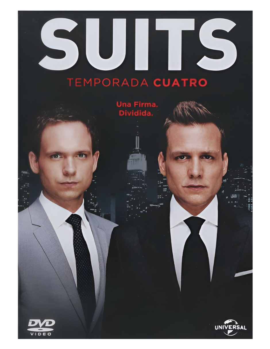 Foto 2 pulgar | Temporada 4 de Suits en DVD
