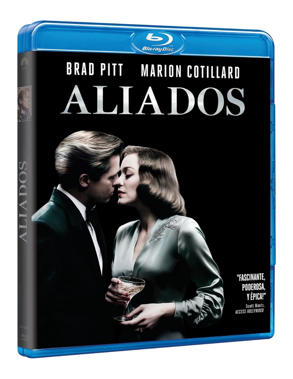Película Aliados 2016 en Bluray