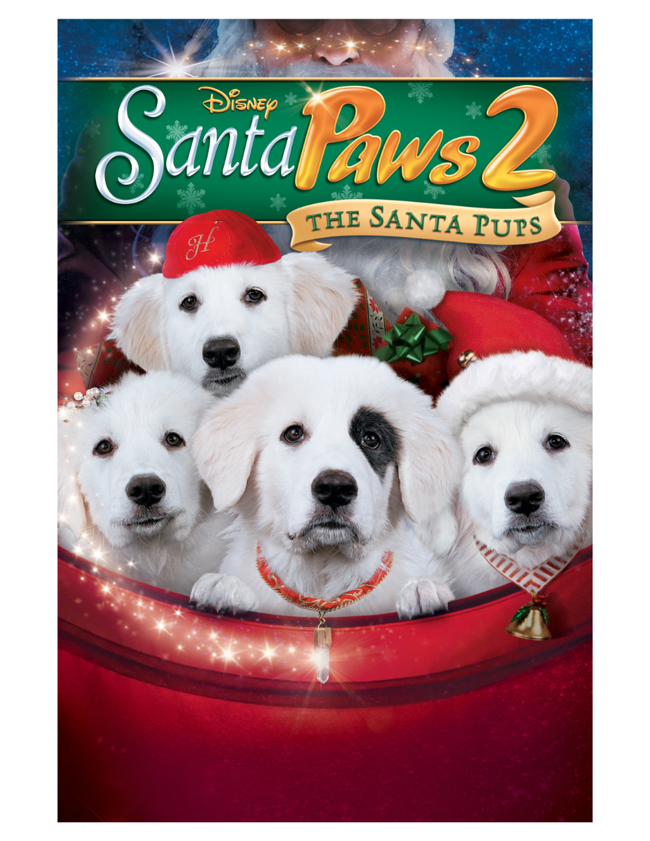 Foto 2 pulgar | Santa Paws 2: Los Cachorros de Santa 2012 Película en Bluray