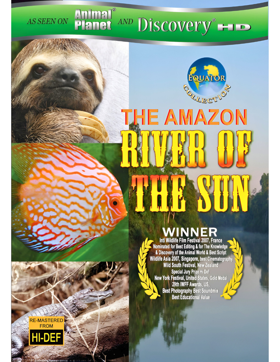 Foto 2 pulgar | Documental Animal Planet El Amazonas: Río del Sol en Blu-ray
