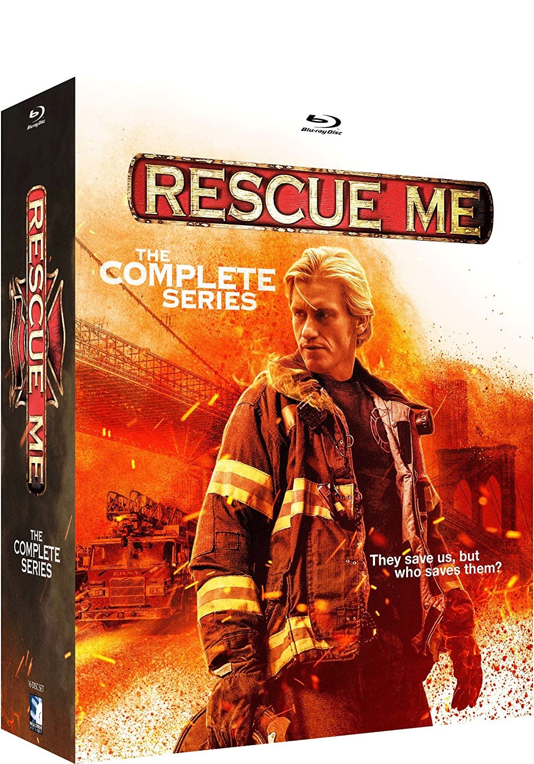 Foto 2 pulgar | Blu-ray Rescue Me: Serie Completa - Venta Internacional