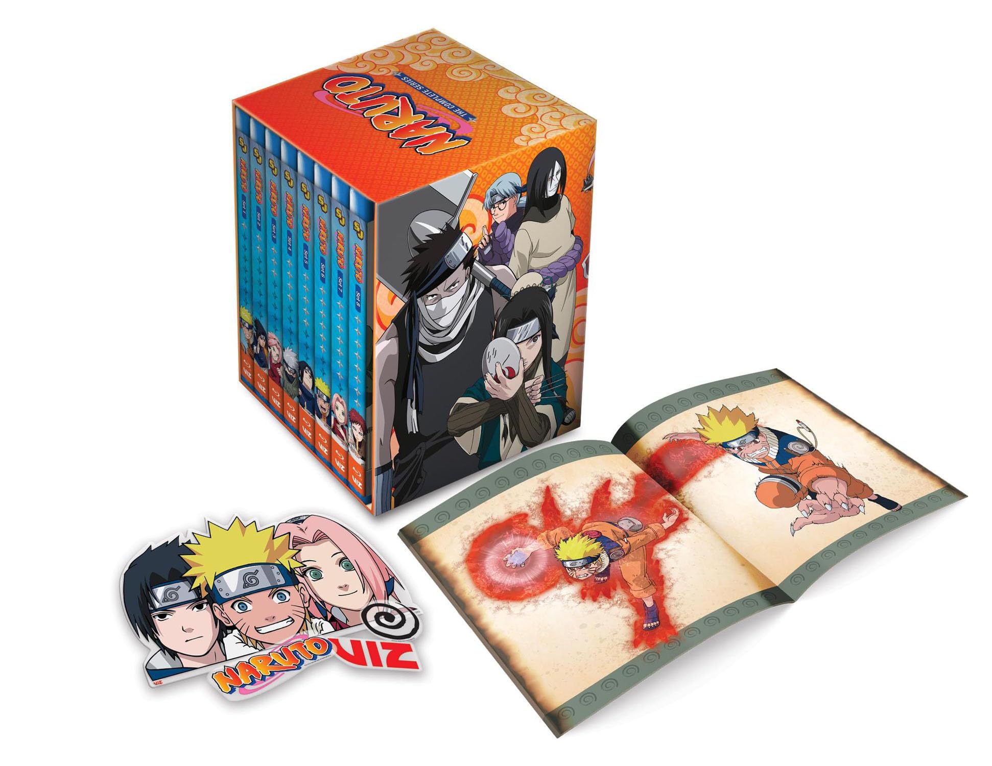Foto 3 pulgar | Serie Completa De Blu-ray Naruto - Venta Internacional.