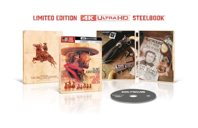 Foto 1 | Película El Forajido Josey Wales Edición Limitada Steelbook 4k - Venta Internacional.