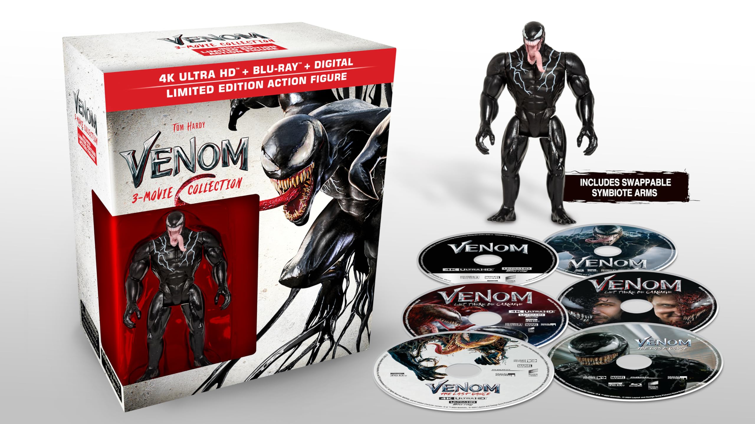 Foto 3 pulgar | Colección De Películas Sony Pictures Venom 4k Uhd/blu-ray De 6 Discos - Venta Internacional.