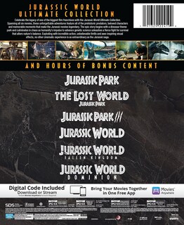 Foto 3 | Colección Películas Universal Jurassic World Blu-ray + DVD - Venta Internacional