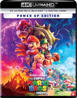 Foto 1 | Película Super Mario Bros Power Up Edition 4k Uhd + Blu-ray - Venta Internacional