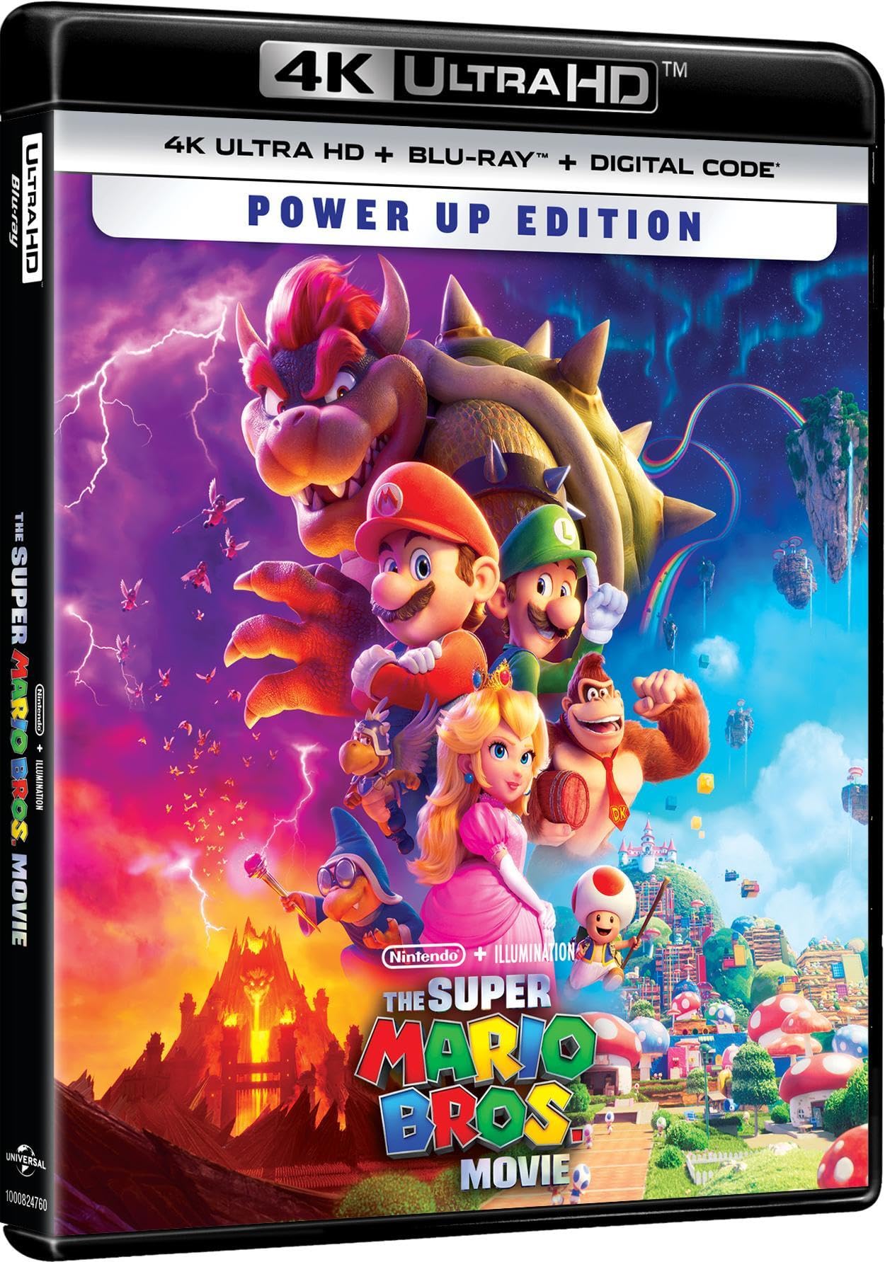 Foto 3 pulgar | Película Super Mario Bros Power Up Edition 4k Uhd + Blu-ray - Venta Internacional