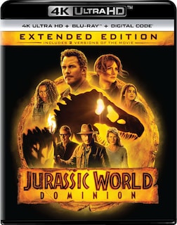 Foto 1 | Película Jurassic World Dominion Edición Extendida 4k Uhd - Venta Internacional.