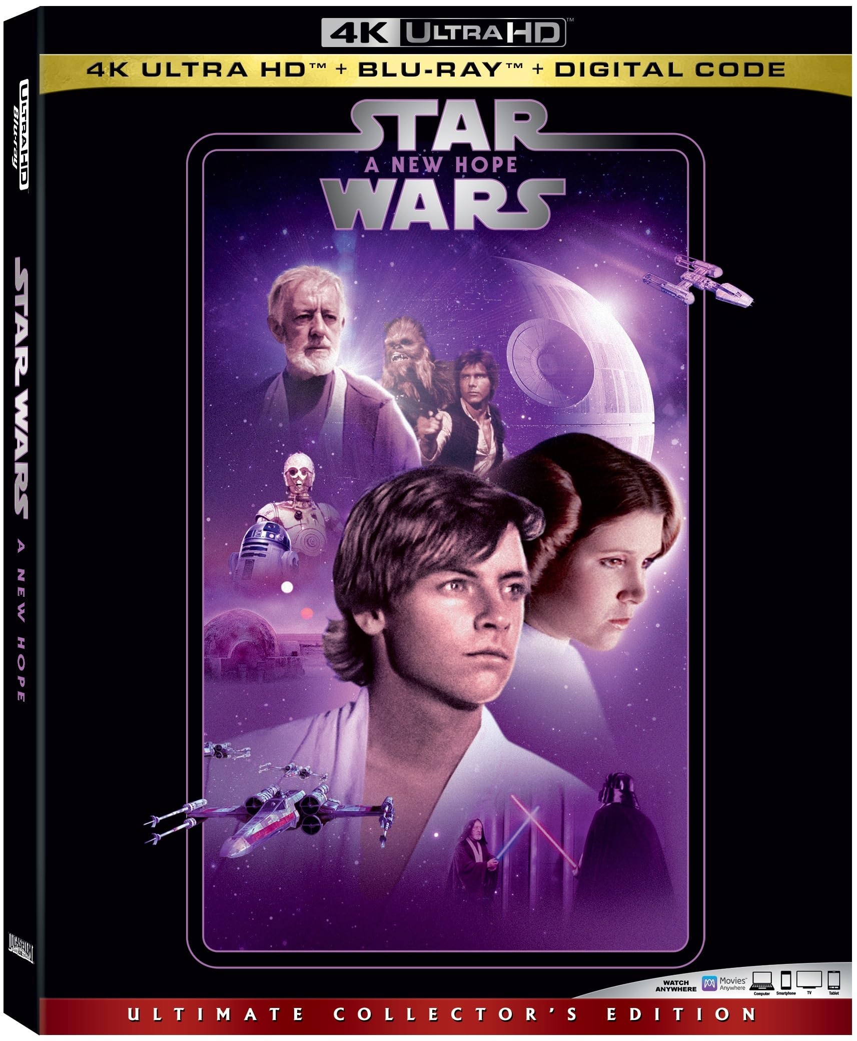 Foto 1 | Blu-ray La Guerra De Las Galaxias - Venta Internacional.