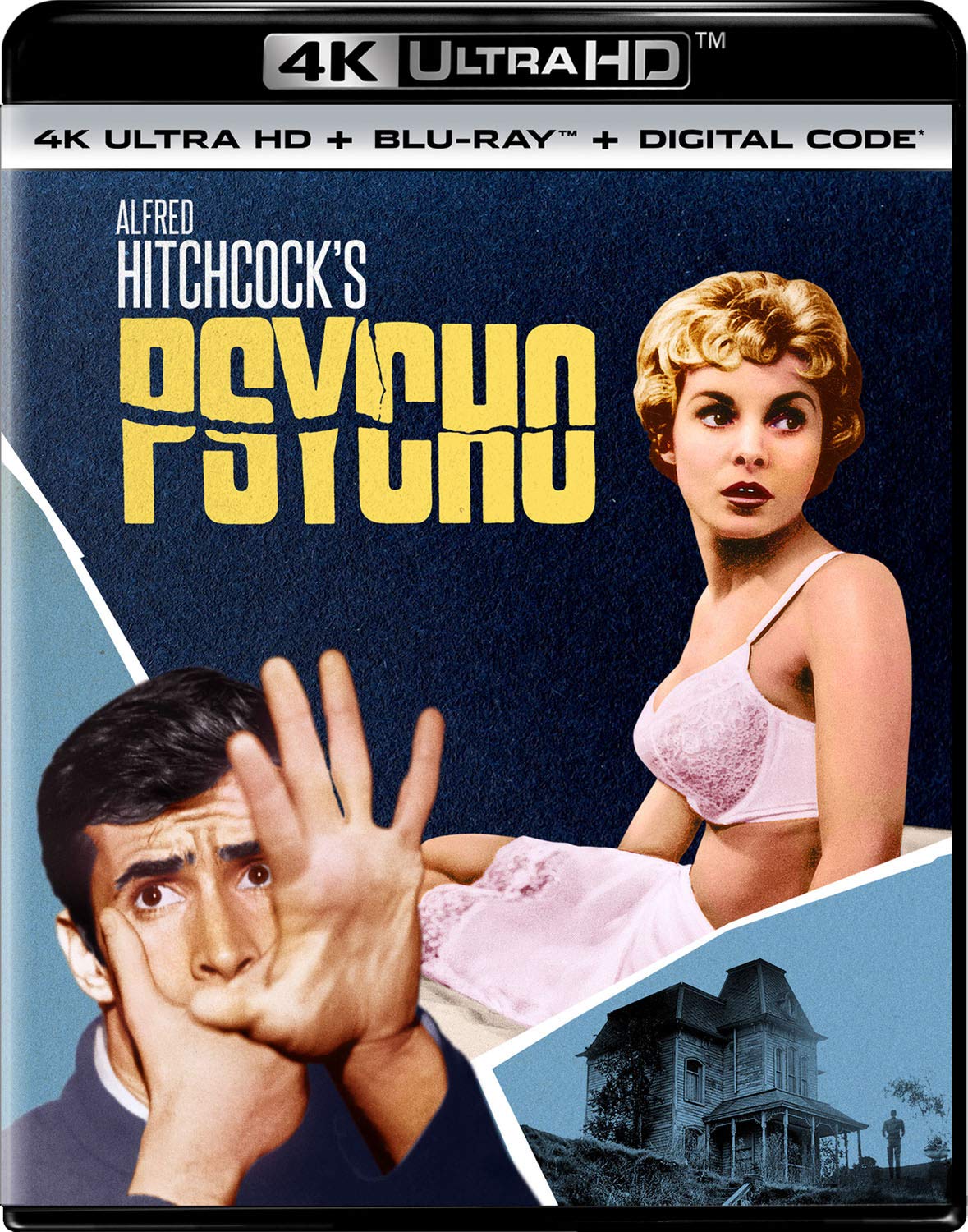 Foto 2 pulgar | Película Psycho (1960) En 4k Ultra Hd + Blu-ray + Digital [4k U] - Venta Internacional.