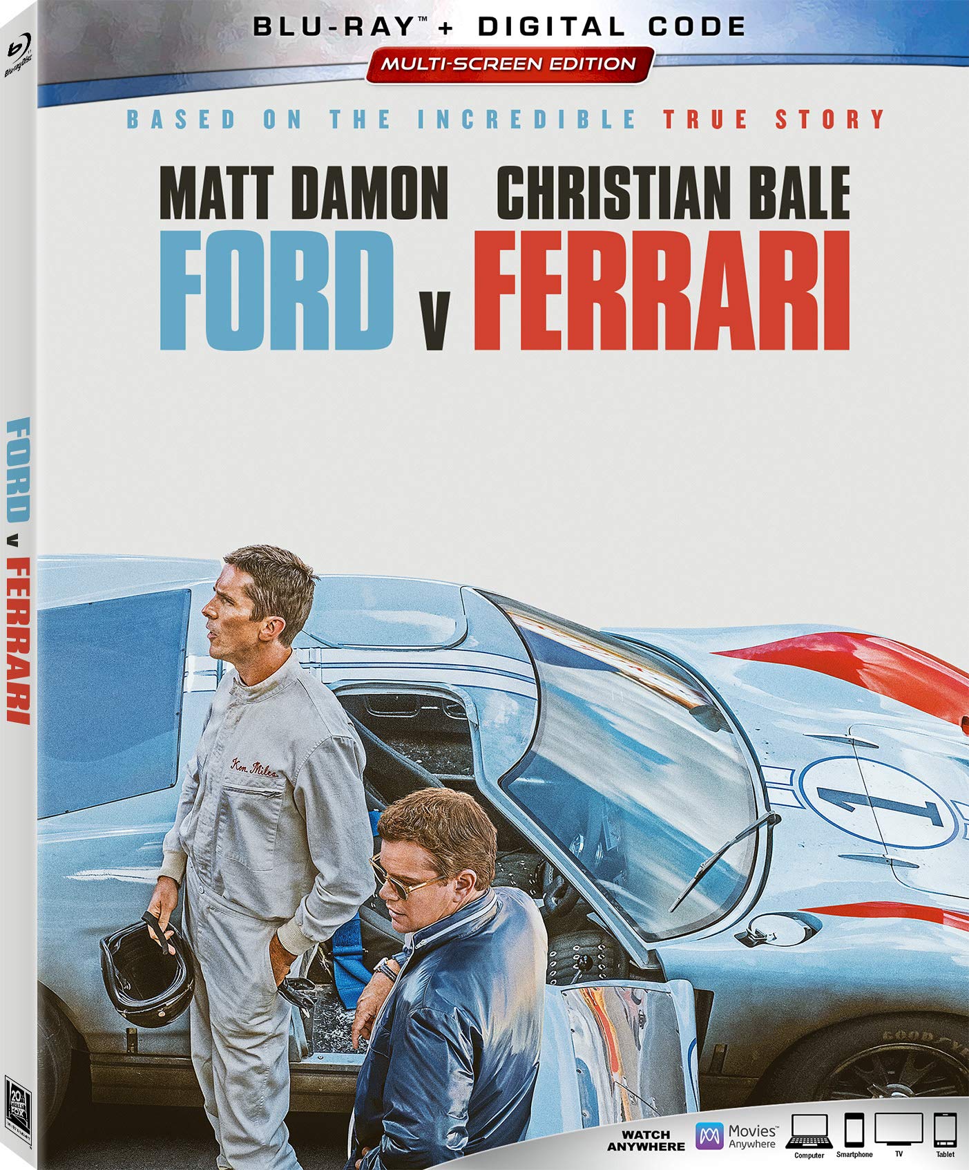 Película En Blu-ray Ford V Ferrari Sony Pictures Home Entertainment - Venta Internacional.