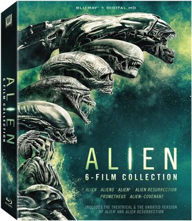 Foto 1 | Blu-ray Disney Alien/aliens/alien Iii/alien: Resurrección/prometheus/alien: Covenant - Venta Internacional.