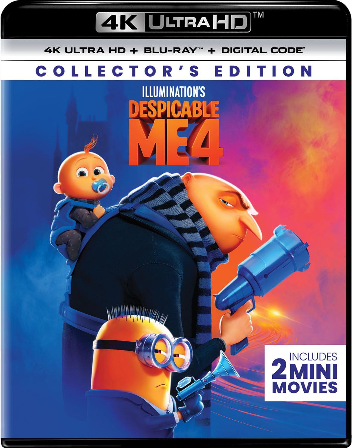 Foto 2 pulgar | Película Mi Villano Favorito 4 Edición Coleccionista 4k Ultra Hd+ Blu-ray - Venta Internacional.