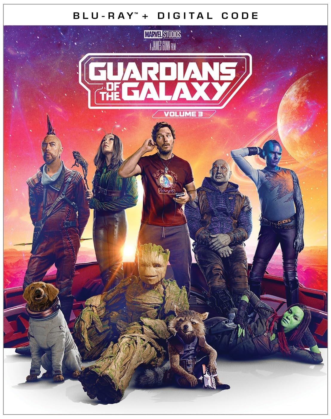 Foto 2 pulgar | Blu-ray Guardianes De La Galaxia: Vol 3 - Venta Internacional.