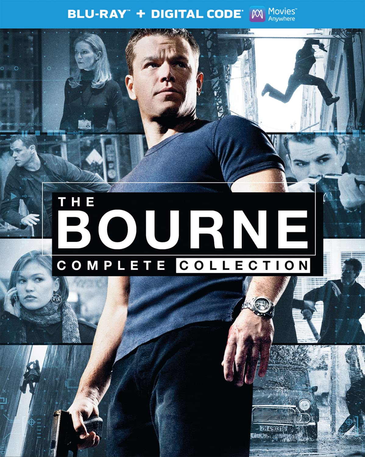 Foto 2 pulgar | La Colección Completa de Bourne - Blu-Ray + Digital - Venta Internacional