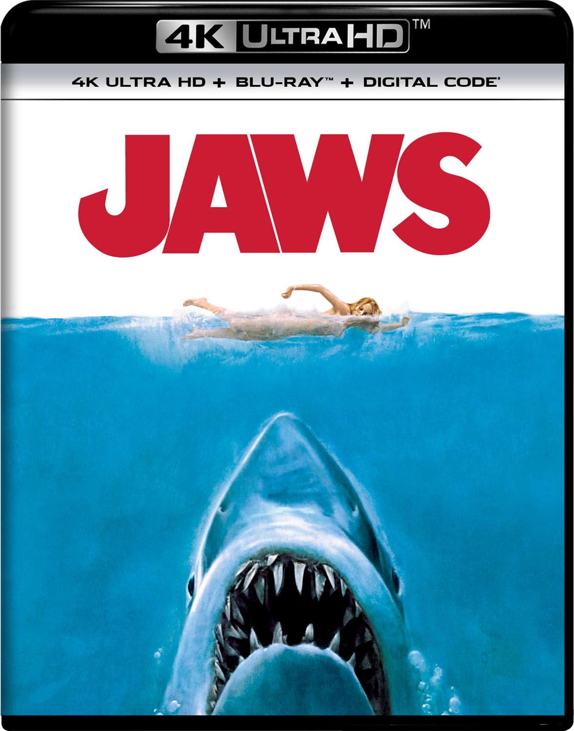 Foto 1 | Película Tiburón 4K Ultra HD + Blu-Ray + Digital [4K UHD] - Venta Internacional