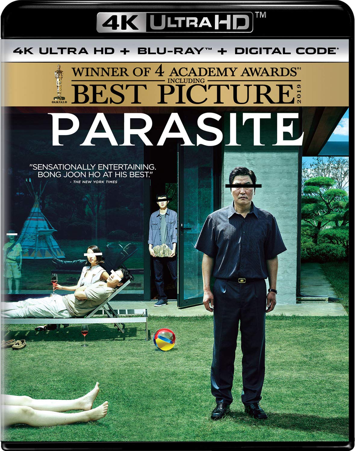 Foto 2 pulgar | Película Parásitos 4K Ultra HD + Blu-Ray + Digital [4K UHD] - Venta Internacional
