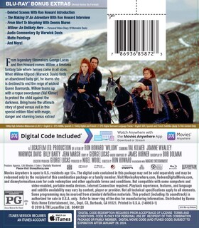 Foto 2 | Disco Blu-ray Disney Willow - Venta Internacional.