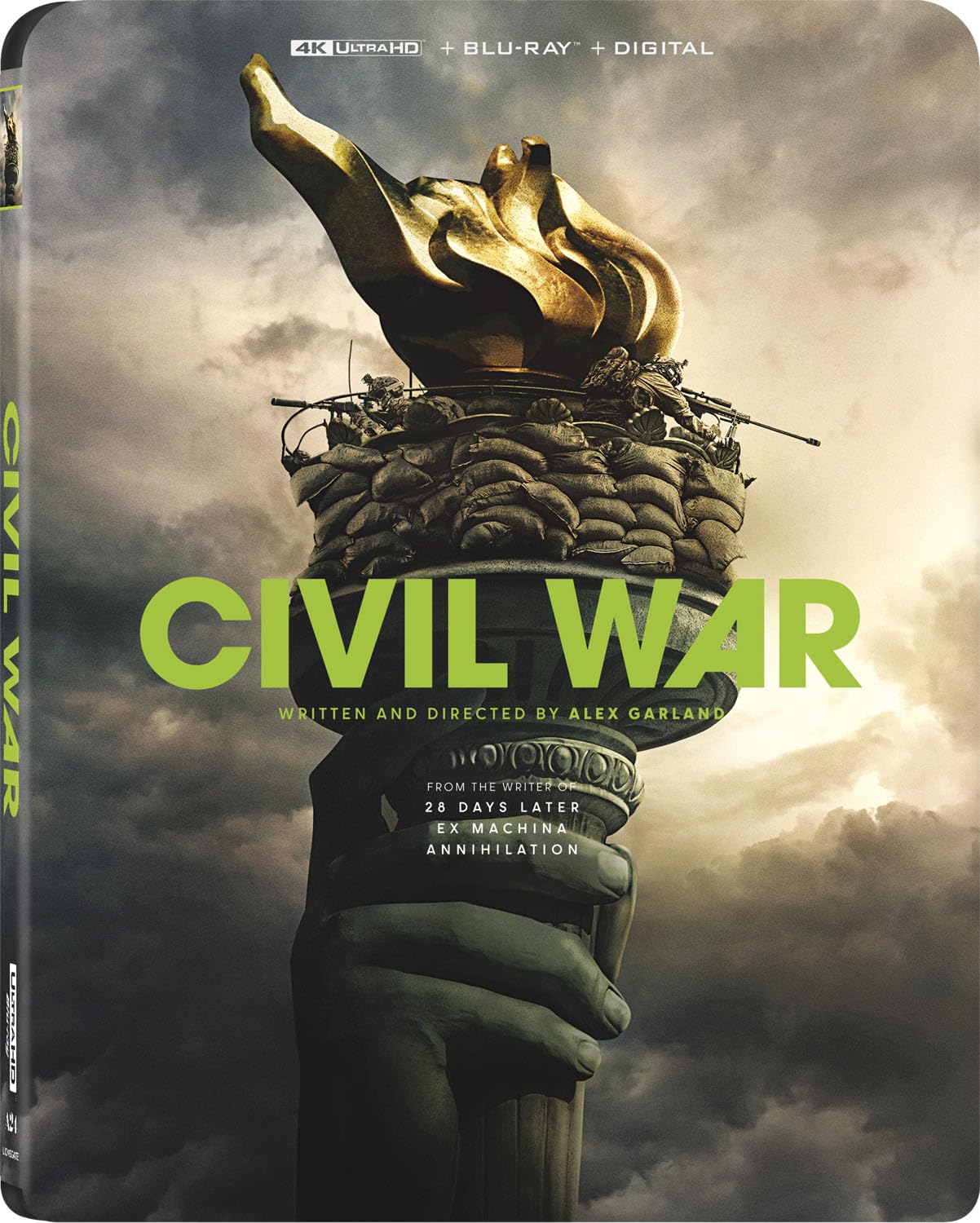 Foto 2 pulgar | Película Lionsgate Civil War 4k Uhd + Blu-ray + Digital - Venta Internacional.
