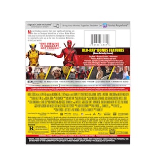 Foto 2 | Blu-ray Deadpool Y Wolverine Combinado Uhd/bd + Digital - Venta Internacional.
