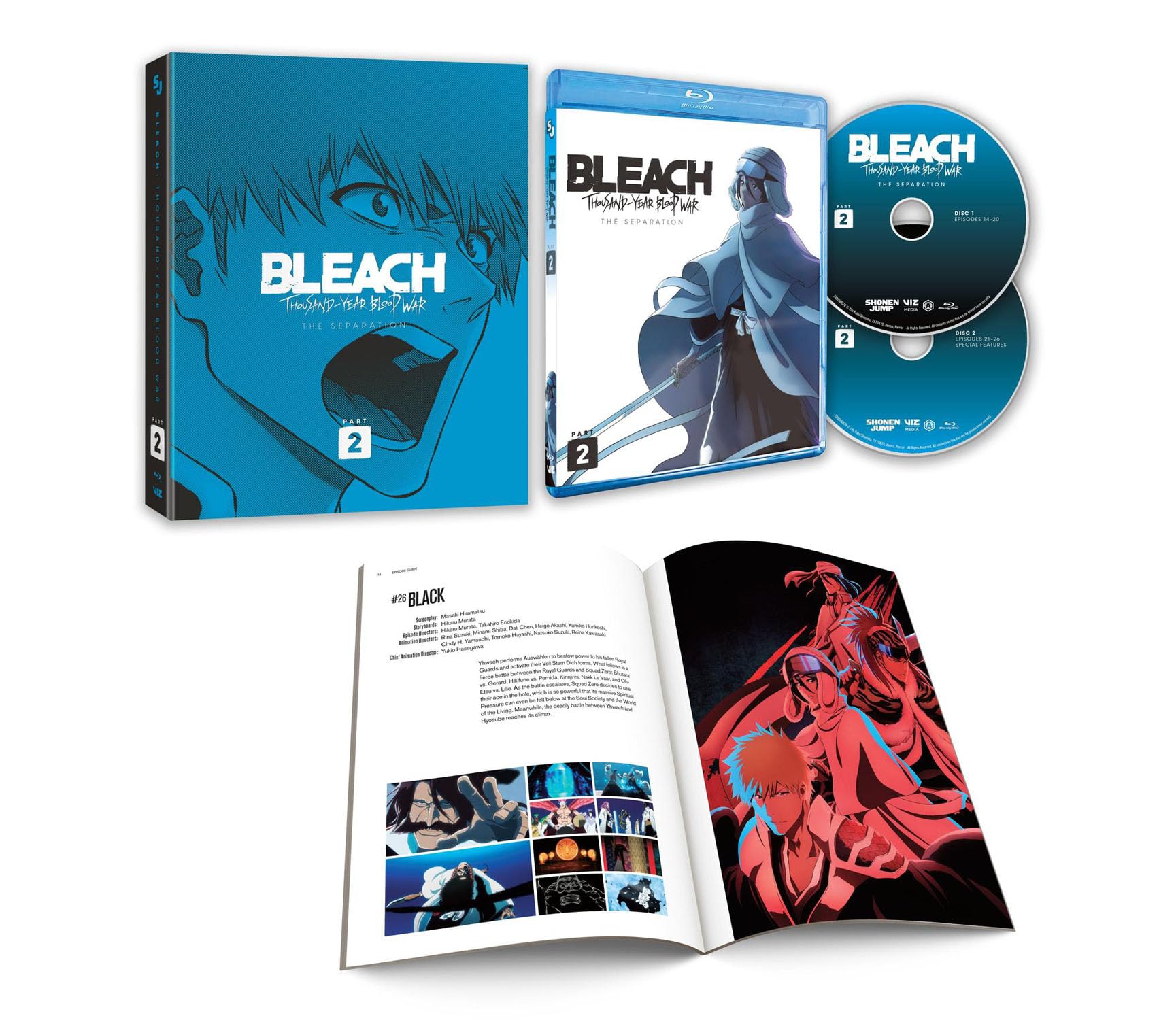 Foto 3 pulgar | Edición Limitada De Blu-ray Bleach: La Guerra De Sangre De Los Mil Años, Parte 2 - Venta Internacional.