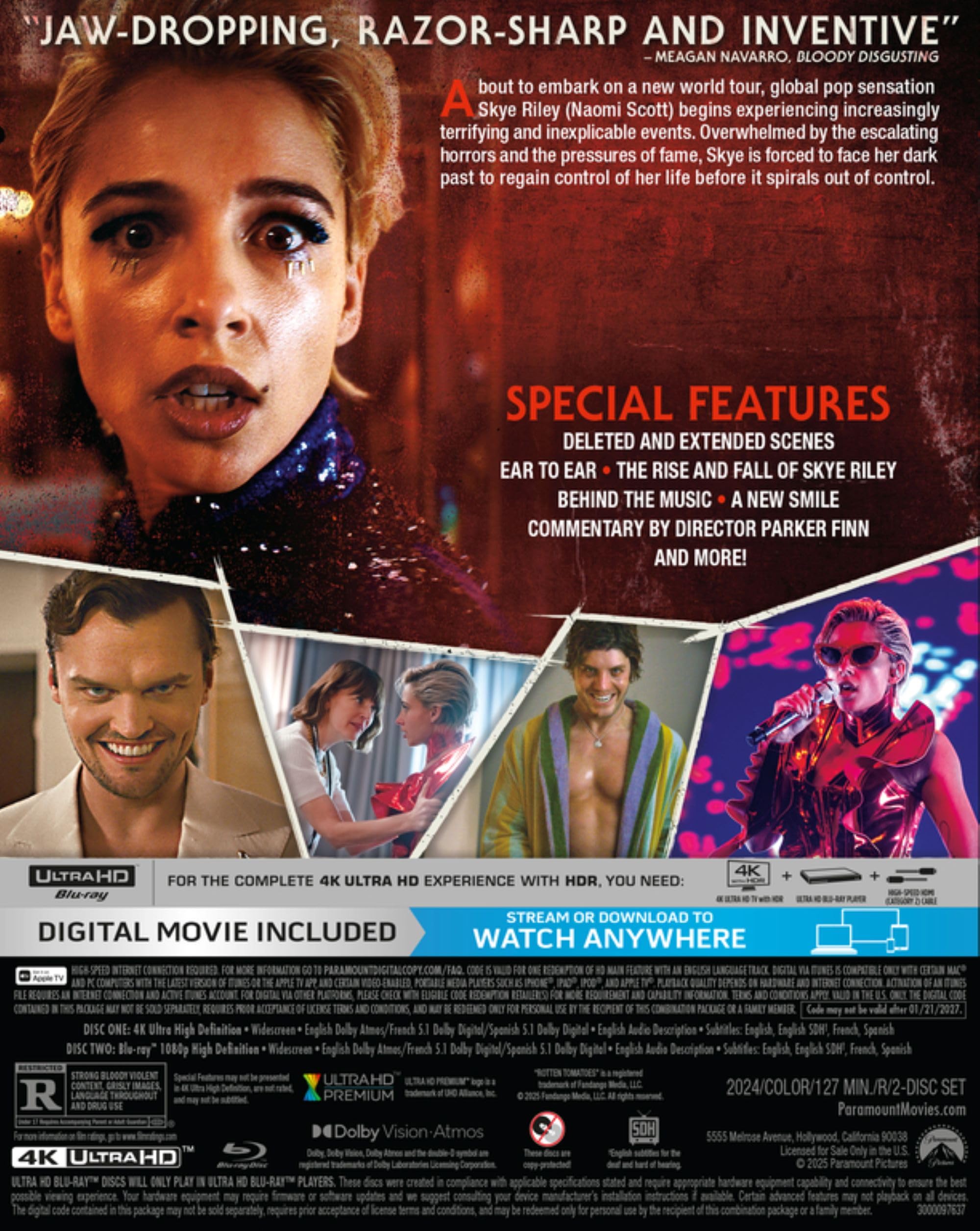 Foto 4 pulgar | Movie Smile 2 [4k Uhd + Blu-ray+copia Digital] Paramount - Venta Internacional.