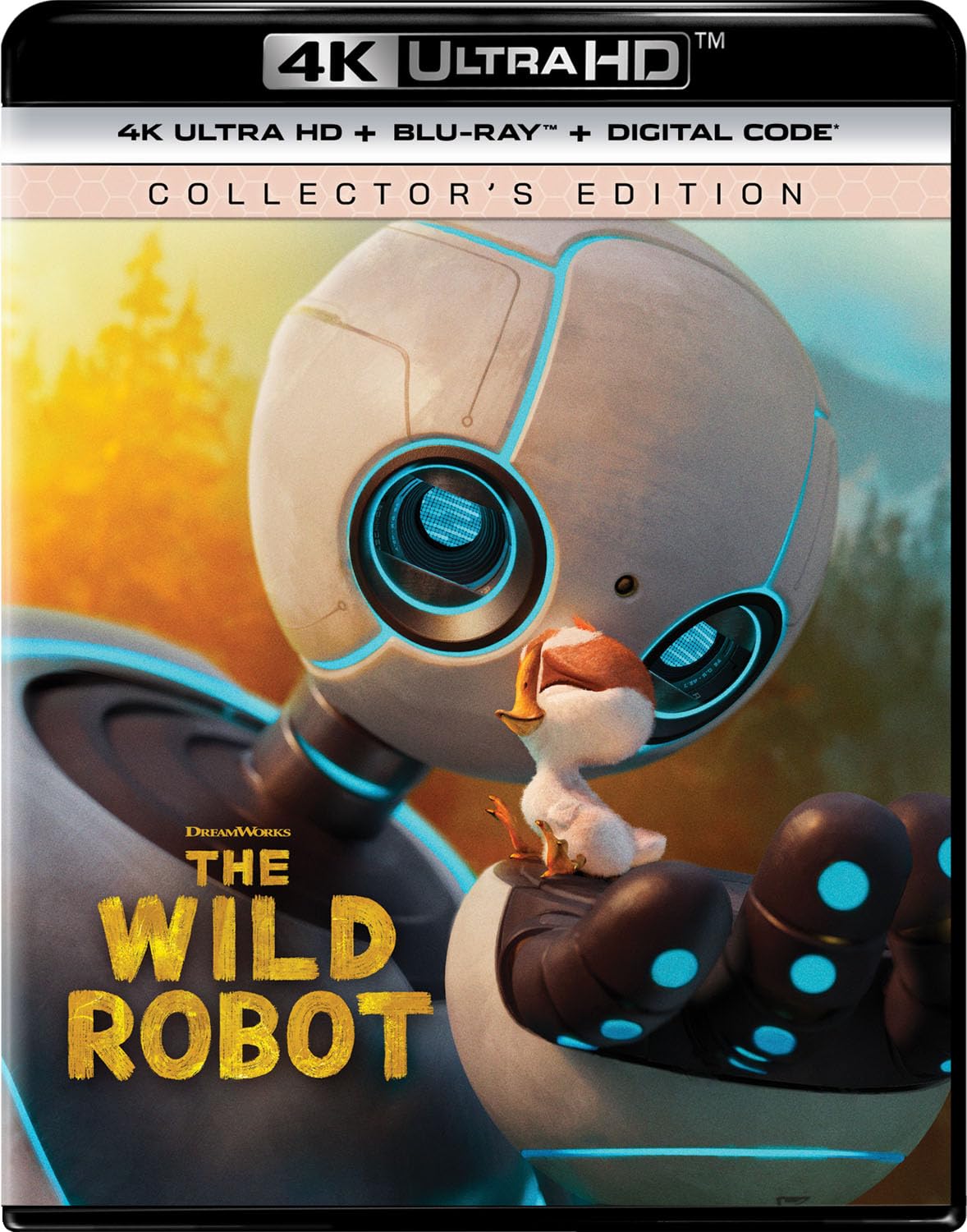 Foto 2 pulgar | Edición De Coleccionista The Wild Robot 4k Ultra Hd+ Blu-ray - Venta Internacional.