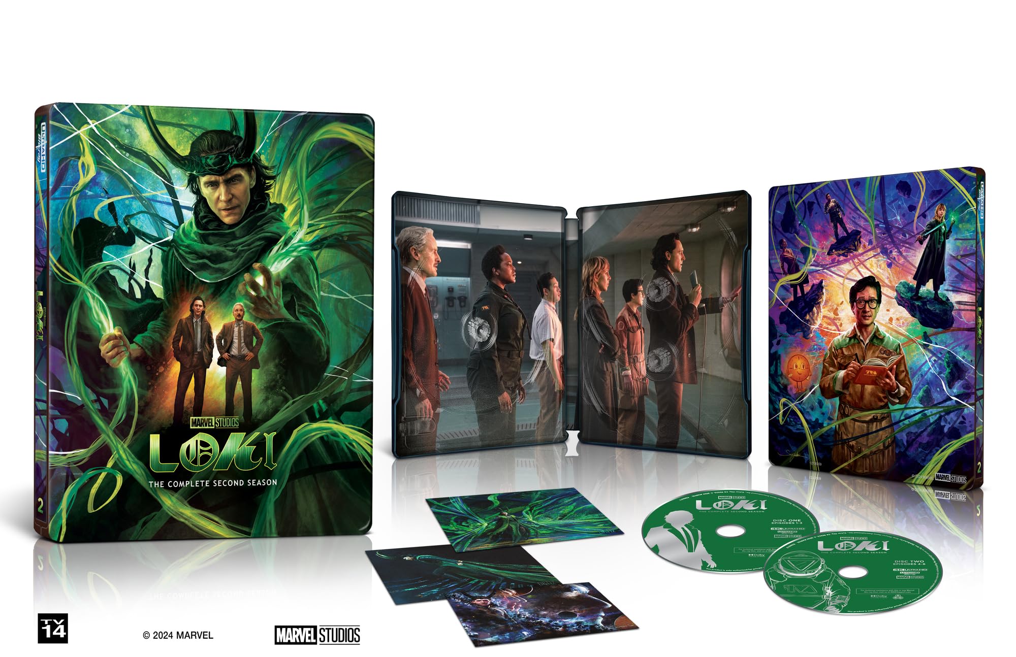 Foto 2 pulgar | Blu-ray Loki: Temporada 2 [4k Uhd] Sony Pictures - Venta Internacional.