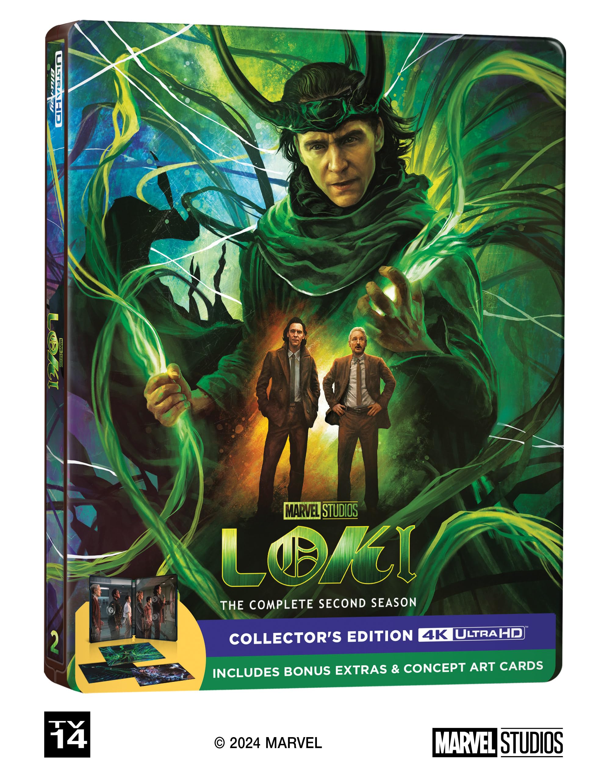 Foto 2 | Blu-ray Loki: Temporada 2 [4k Uhd] Sony Pictures - Venta Internacional.