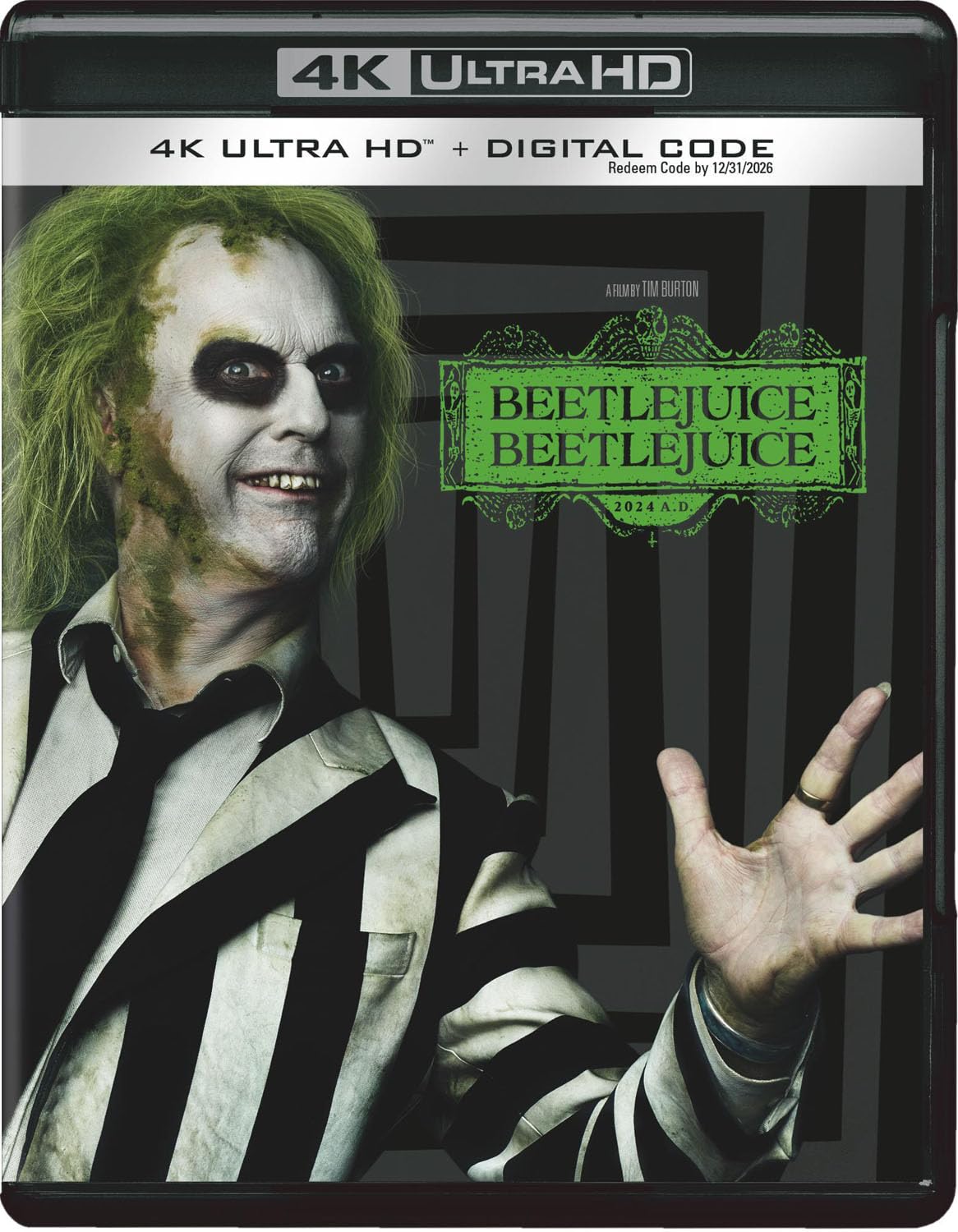 Foto 2 pulgar | Película Beetlejuice 4k Ultra Hd + Copia Digital [4k Uhd] - Venta Internacional.
