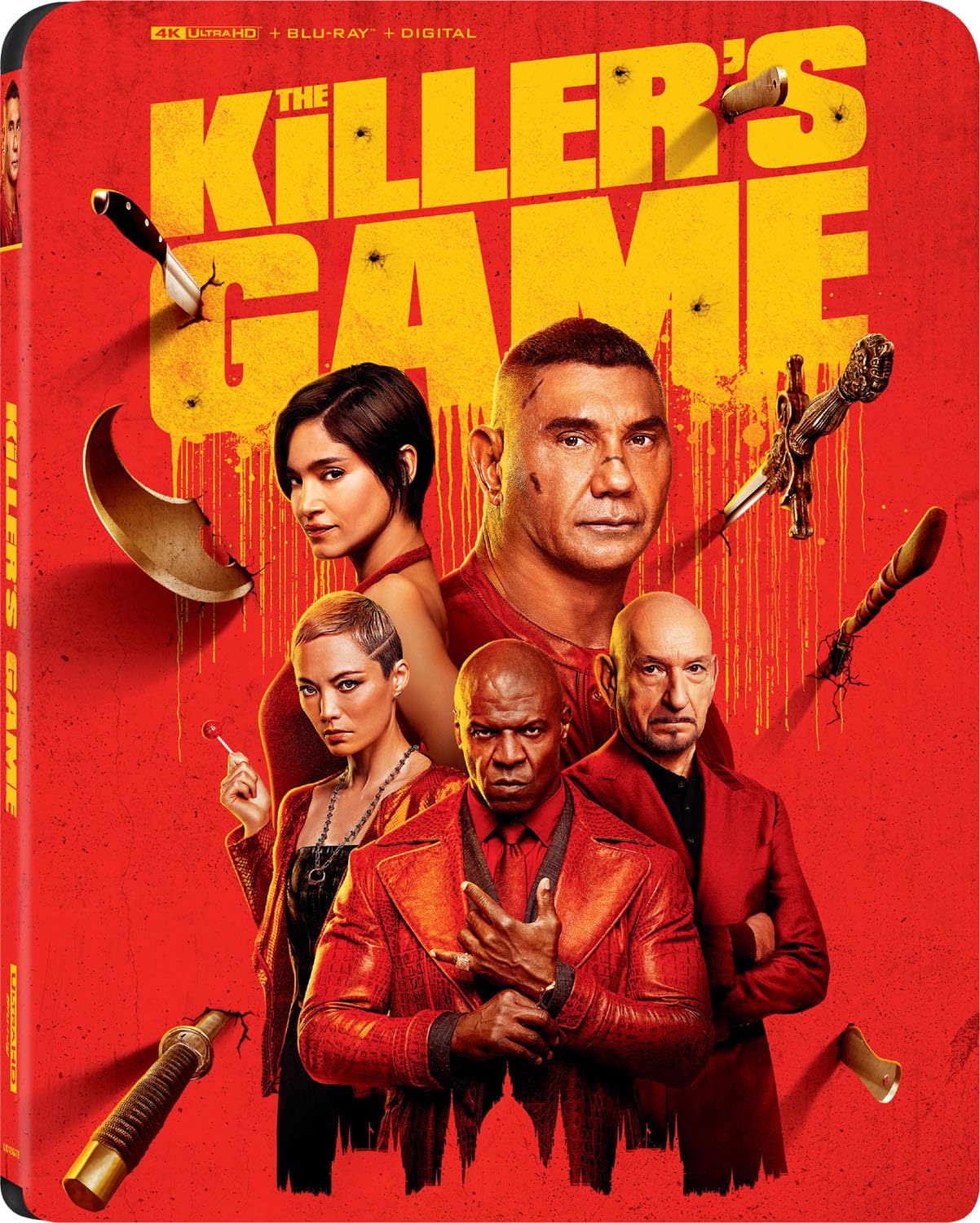 Película Blu-ray Lionsgate El Juego Del Asesino 4k + Blu-ray + Digital - Venta Internacional.