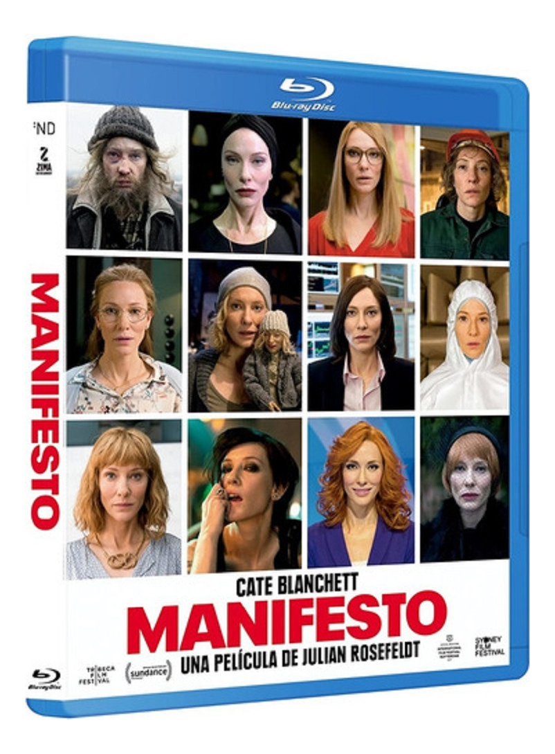 Foto 2 pulgar | Película Blu-Ray Sony Manifesto Cate Blanchett