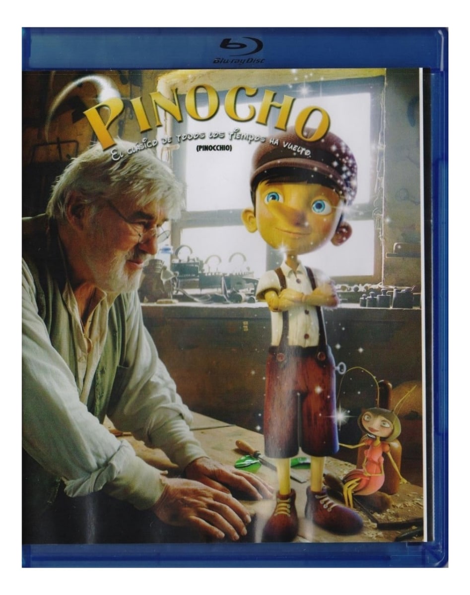 Blu-Ray Pinocho 2015 $1,140