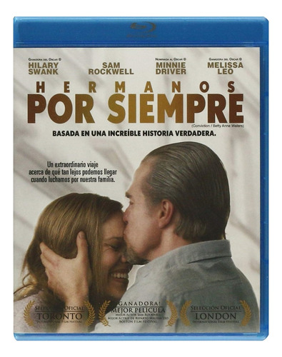 Foto 2 pulgar | Hermanos Por Siempre Conviction Pelicula Blu-ray