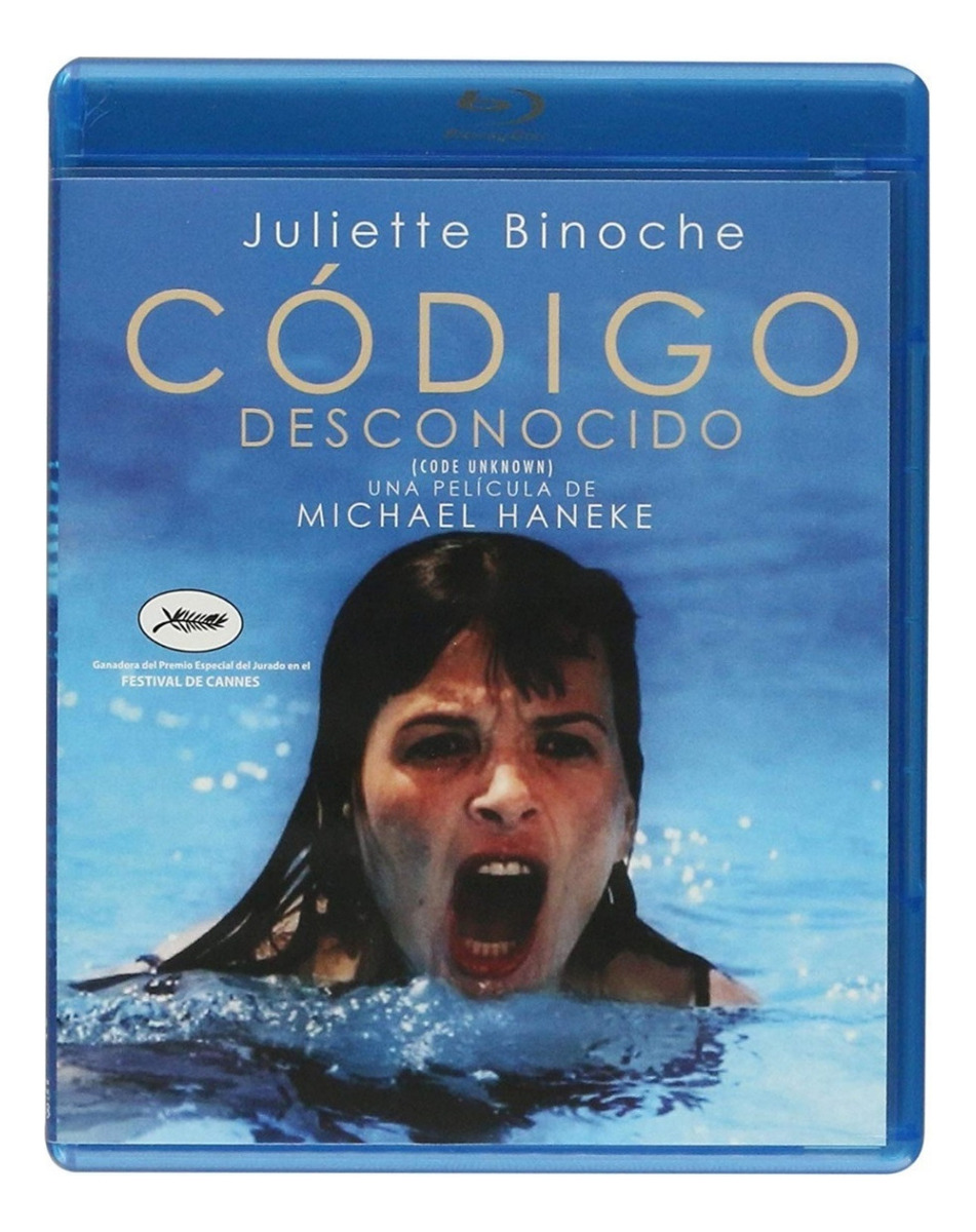 Foto 2 pulgar | Película Blu-ray Código Desconocido Juliette Binoche